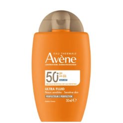 Soins solaires Peaux sensibles ULTRA FLUID PERFECTEUR SPF50+ AVENE 50ml