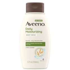 Gel douche hydratant à l'avoine pour peaux normales à sèches AVEENO 354ml