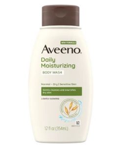 Gel douche hydratant à l'avoine pour peaux normales à sèches AVEENO 354ml