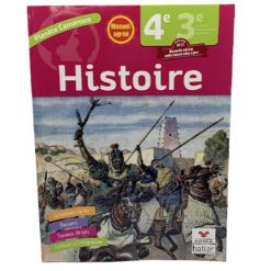 Livre Scolaire D'Histoire Planète Cameroun 4è/3è