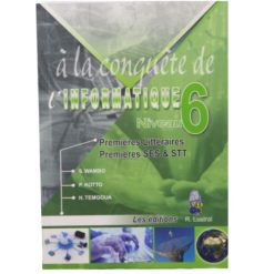 Livre Scolaire A la conquête de l'informatique 1ère A et SES