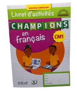 Livre Scolaire Livret d'activité Champion en Français CM1