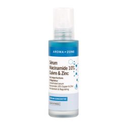 Sérum concentré Niacinamide 10%, Cuivre & Zinc anti-inperfections et regulateur AROMA-ZONE 100ml