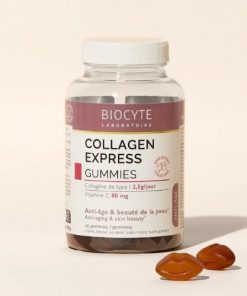 Complement Alimentaire pour lutte contre les signes de l’âge COLLAGEN EXPRESS GUMMIES BIOCYTE 45 gummies