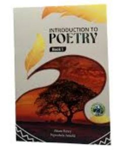 Livre Scolaire Literature An Introduction to poetry vol.1 FORM I