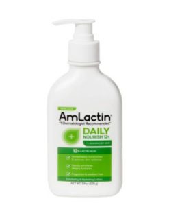 Lotion nourrissante quotidienne avec 12 % d'acide lactique AHA AMLACTIN 225g