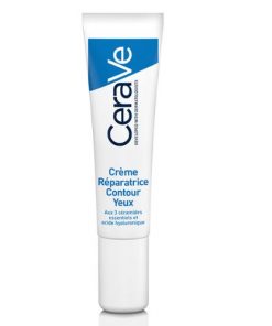 CERAVE Crème Réparatrice Contour Yeux à l'acide hyaluronique et à la niacinamide 14ml