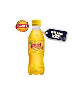 Pack de Jus Planet Ananas, 12 Bouteilles 0,35L