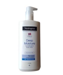 Lotion corporelle hypoallergénique Deep Moisture NEUTROGENA 400ml