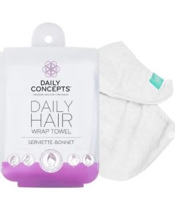 Serviette enveloppante quotidienne pour cheveux DAILY CONCEPTS