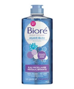 Eau micellaire rééquilibrante à l’agave bleu BIORE 200ml