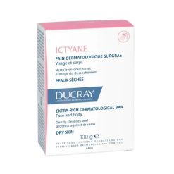 Alternative view of Pain dermatologique surgras pour peaux sèches ICTYANE DUCRAY 100g