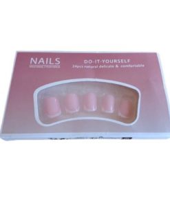 Boîte de 24 faux ongles à faire soi-même NAILS DO-IT-YOURSELF