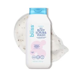 Gel douche pour peaux sèches , Parfum tropical de noix de coco et d'ananas BLISS 470ml