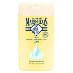 Gel douche crème extra doux au lait PETIT MARSEILLAIS 250ml