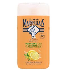 Gel douche Extra Doux Verveine Bio & Citron Bio PETIT MARSEILLAIS 250ml