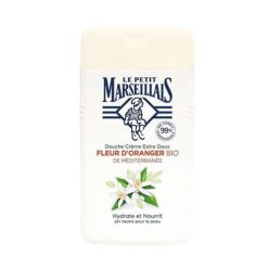 Crème de Douche Extra Douce à la Fleur d'Oranger Bio PETIT MARSEILLAIS 250ml
