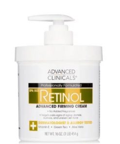 Crème raffermissante au rétinol ADVANCED CLINICALS 454g
