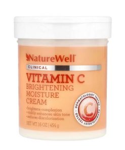 Crème hydratante éclaircissante à la vitamine C NatureWell 454g