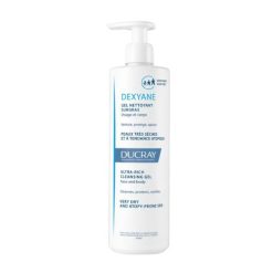 Gel nettoyant surgras pour peaux très sèches à tendance Atopique DEXYANE DUCRAY 400ml