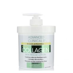 Crème de sauvetage pour la peau au collagène Advanced Clinicals 454g