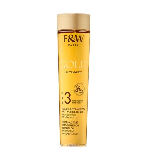 Huile Nutri-Active Anti-Vergetures Gold F&W PARIS 200ml