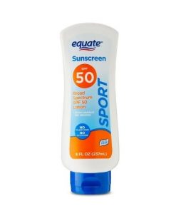 Crème solaire à large spectre SPF50 Sport EQUATE 258g