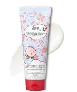 Nettoyant visage hydratant à l'acide hyaluronique et à la pêche ESFOLIO 150g