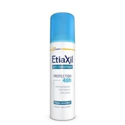 Déodorant anti-transpirant Spray 48h pour peaux sensibles ETIAXIL 150ml