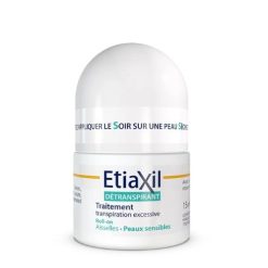 Alternative view of Detranspirant déodorant Roll-on Sensitive pour transpiration excessive peaux normales ETIAXIL 15ml