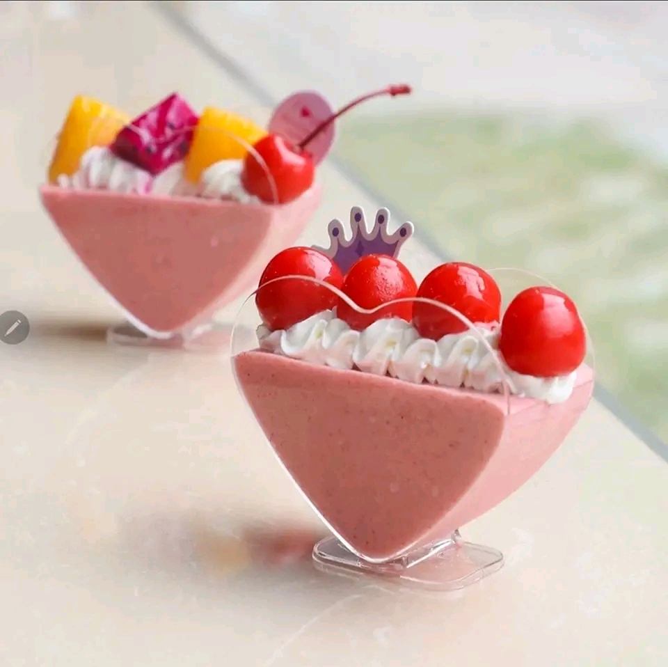 Verrine en cœur 10pcs