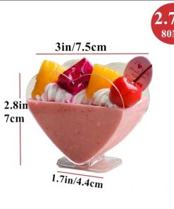 Alternative view of Verrine en cœur 10pcs