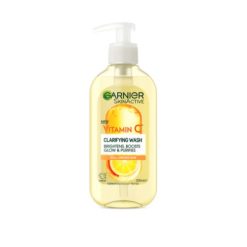 Gel nettoyant éclaircissant Skin Active à la vitamine C GARNIER 200ml