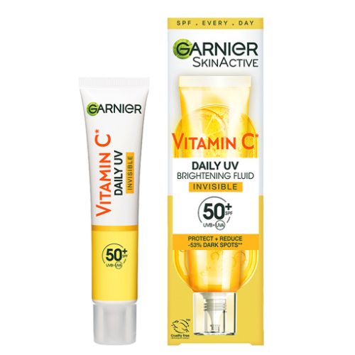 Fluide éclaircissant quotidien invisible à la vitamine C FPS 50+ GARNIER 40ml