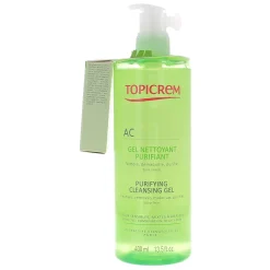 Gel Nettoyant Purifiant AC CONTROL TOPICREM 400 ML