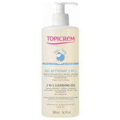 Baby Gel Nettoyant 2 en 1 Topicrem 500 ML