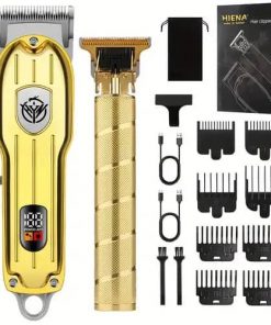 Kit de tondeuse et de coupe de cheveux professionnelle sans fil 2 en 1 HIENA PRO