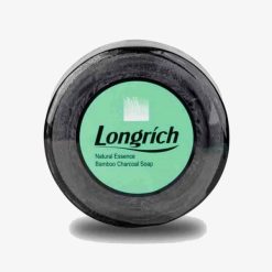 Savon Noir au Charbon de Bambou Longrich 100g
