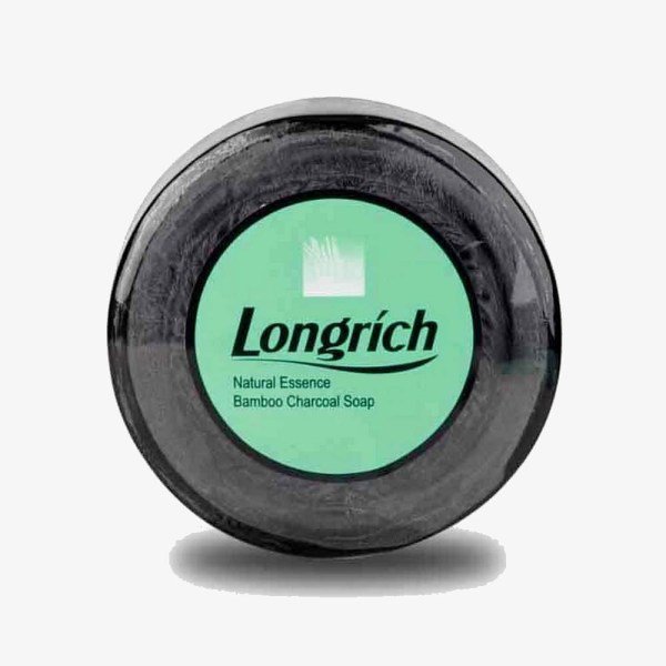 Savon Noir au Charbon de Bambou Longrich 100g