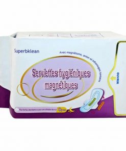 Serviette Hygiénique Magnétique Violette de Longrich P/8