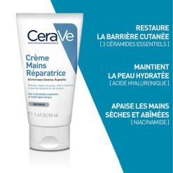 Crème de main réparatrice CERAVE 50 ml