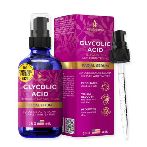 Sérum à l'acide glycolique pour le visage INSTASKINCARE 60ml