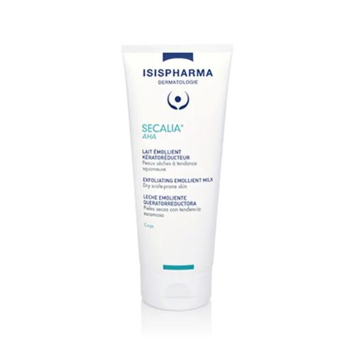 Lait émollient exfoliant pour peaux sèches SECALIA AHA ISISPHARMA 200ml