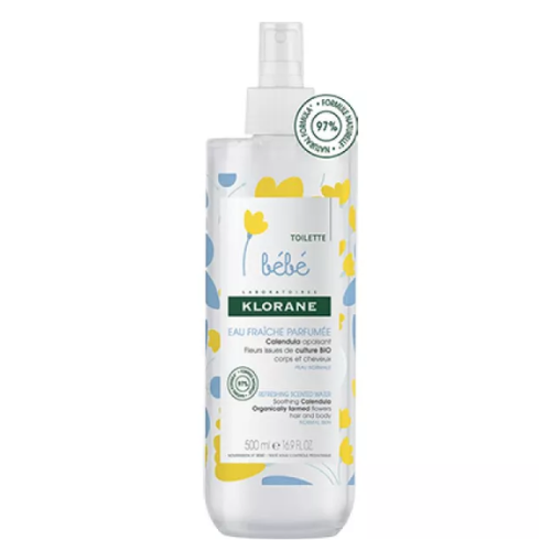 Eau Fraiche Parfumee pour Bébé KLORANE 500ml
