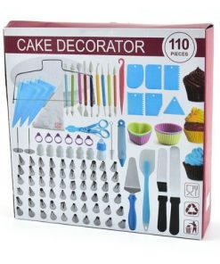 Kits d'accessoires pour la décoration de gâteaux Cake Decorator Kit 110 pièces