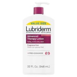 Lotion thérapeutique avancée sans parfum LUBRIDERM 946ml
