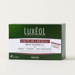 Complément alimentaire pour lutter contre la chute de cheveux réactionnelle LUXEOL 90 gélules