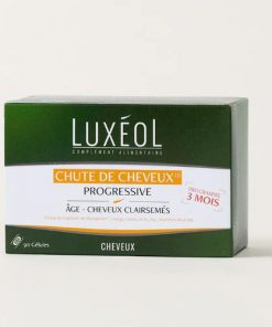 Complément alimentaire contre la chute de cheveux liée à l’âge Progressive LUXEOL 90 gélules