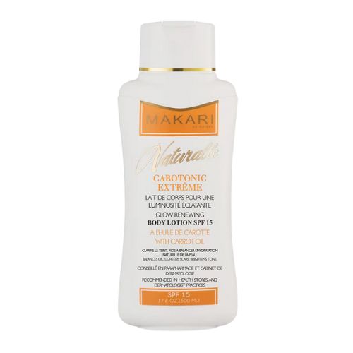 Lotion corporelle régénérante NATURALLE CAROTONIC EXTREME GLOW MAKARI 500ml