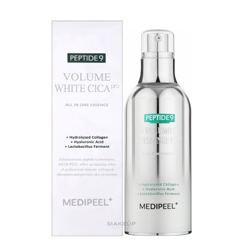 Essence éclaircissante pour le visage aux peptides Volume White CICA MEDIPEEL 100ml
